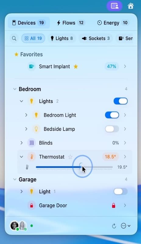 Adjust climate in seconds